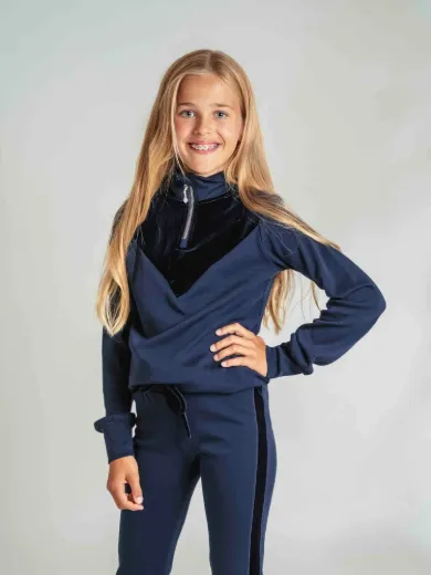 Bilde av WoolLand Sirdal top girl  Blå